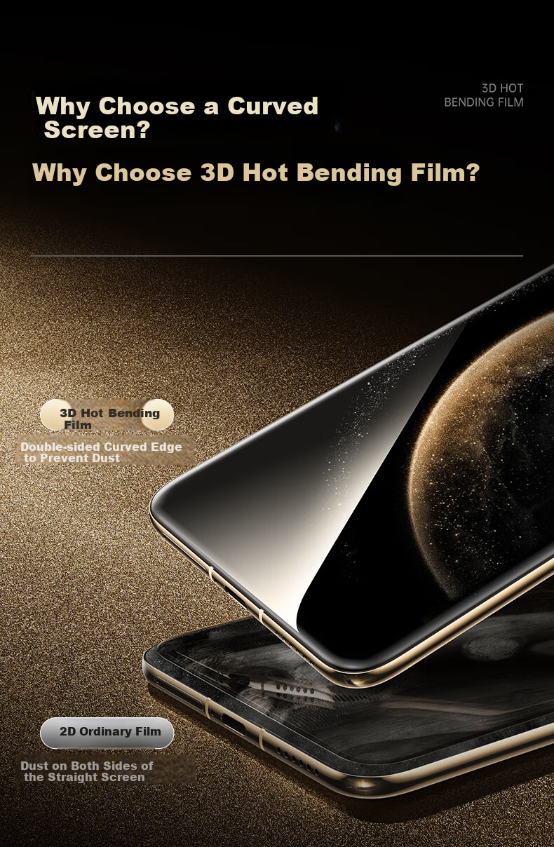 ESR Tempered Glass Screen Protector for Huawei Mate 70, Full Coverage High-Definition Glass Film, Shatterproof Anti-Scratch Full Protection Anti-Fingerprint Protective Film 7