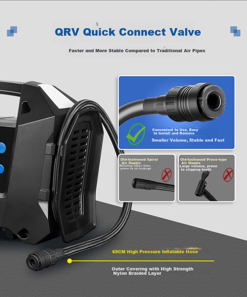 MICHELIN Car Air Pump, Wireless Lithium Battery Inflator, Air Compressor for Electric Vehicles And Cars, Suitable for Li Auto I9 6