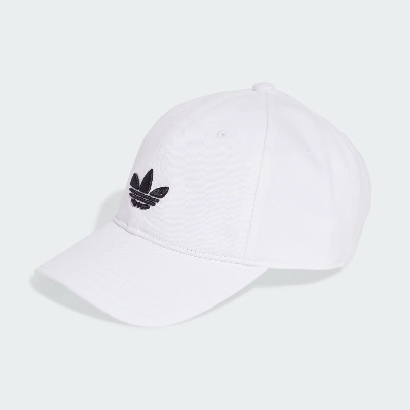 Adidas Trefoil Series BASEBALL CAP AC Men's And Women's Baseball Cap JC6025 White OSFM 1
