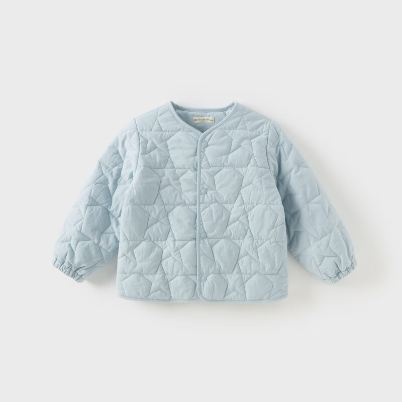 DAVE & BELLA Girls' Cotton Jacket Autumn Winter Boys' Warm Cotton Coat Lightweight Liner Outerwear for Older Kids