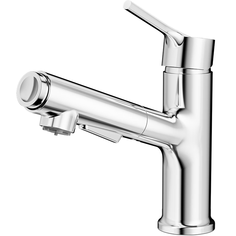 ARROW Multifunctional Pull-Out Basin Faucet for Bathroom Vanity Sink Hot and Cold Tap AE41135CP