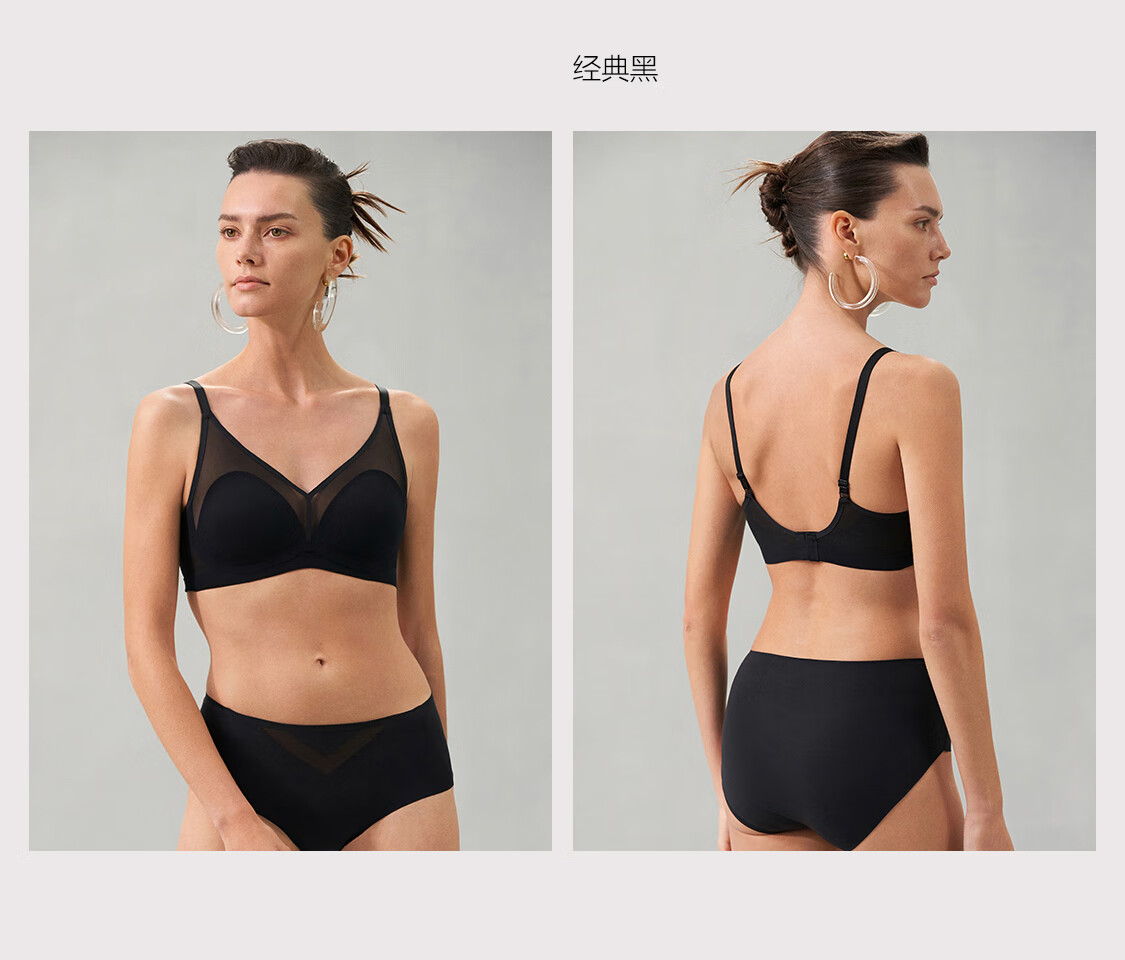 Aimer Oxygen Patch Lightweight Breathable Wire-Free Large Bust Minimizing Soft Support Bra 32