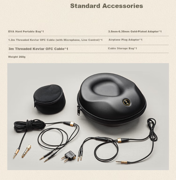MEZEANTONIO (Meze) 99 Classics Walnut Headphones, Closed-Back Dynamic HiFi Wired Headphones, Walnut Wood Shell, Black And Gold Color 6