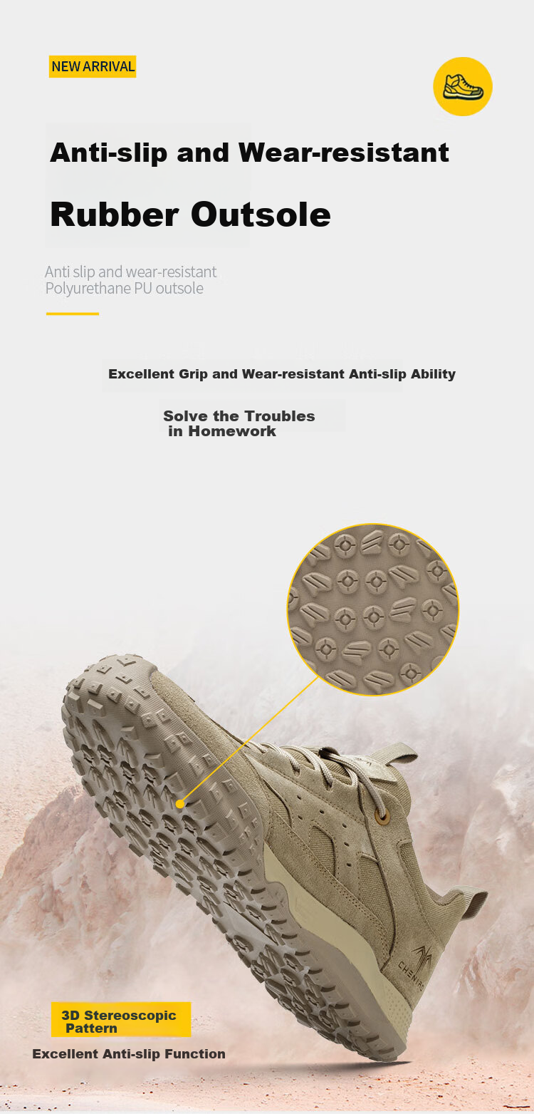 Chichengniao Safety Shoes for Men, Anti-Smashing And Puncture-Resistant, Plastic Toe Cap, Insulated, Electrician Soft Sole, Lightweight, Breathable, Construction Site Wear-Resistant, Safety Work Shoes, 2326 Sand Color, Size 44 10