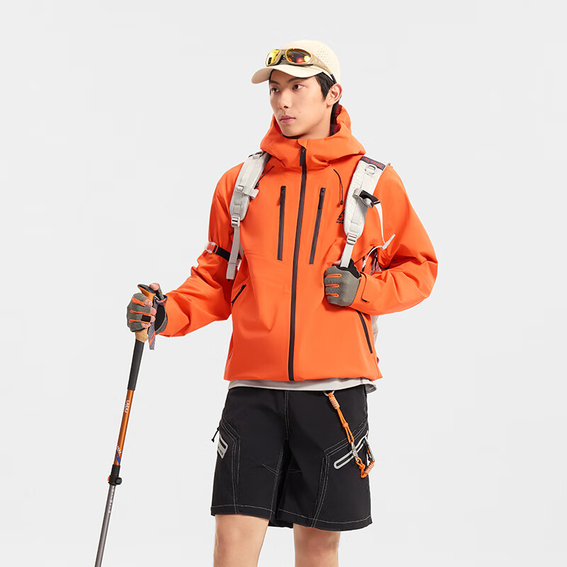 361° Hardshell Assault Jacket Men's and Women's Kaudra Autumn and Winter Sports Outdoor Windproof Hooded Jacket 632533609-4