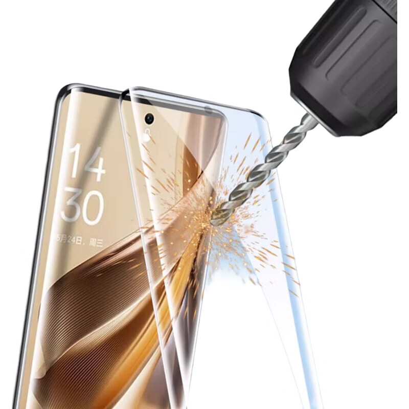 Защитное стекло MAIKUQI для OPPO Reno10/10Pro/10Pro+, противоударное, антибликовое, 1 шт.