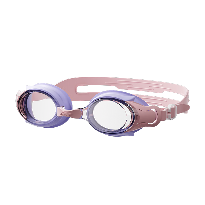Li-Ning Children's Swimming Goggles, Waterproof And Anti-Fog, for Boys And Girls, High-Definition Swimming Glasses, Non-Prescription Swimming Goggles, 2232 Gray-Gree