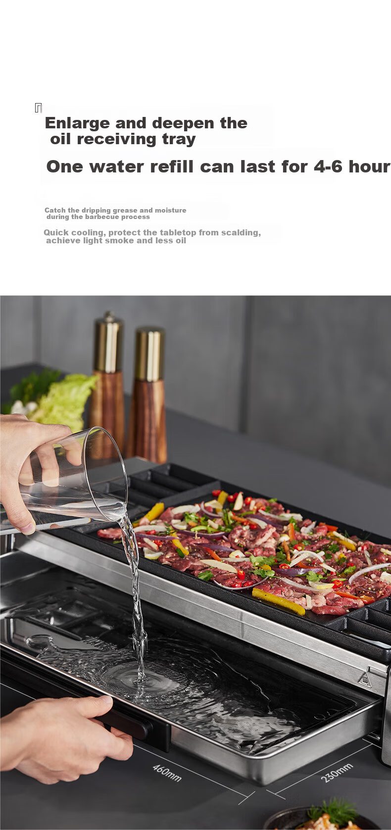 Fastee Electric Grill PLUS Version Accessories: Multi-Functional Grilling Tongs, Fish Grilling Tongs, Barbecue Tongs, Vegetable Grilling Tongs 17