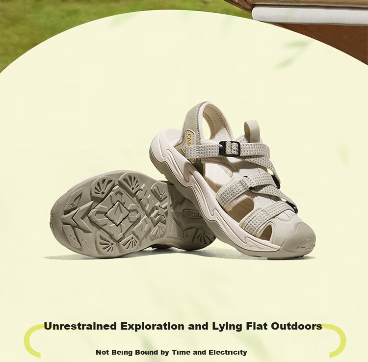 CAMEL Summer Outdoor Closed-Toe Sandals for Men And Women, Quick-Drying Beach Shoes for River Tracing And Water Activities F24B162050M 6