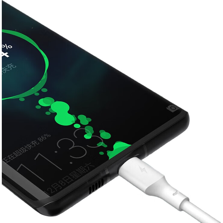 Кабель Newmine 3-в-1 100W Super Fast Charging Cable, белый, 1.2 м