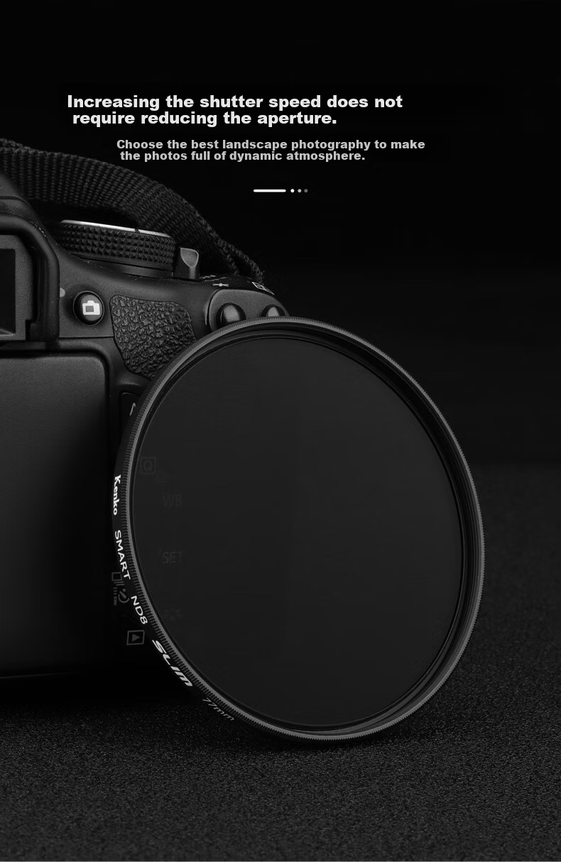 KENKO ND8 SLIM Neutral Density Filter, 72mm 5