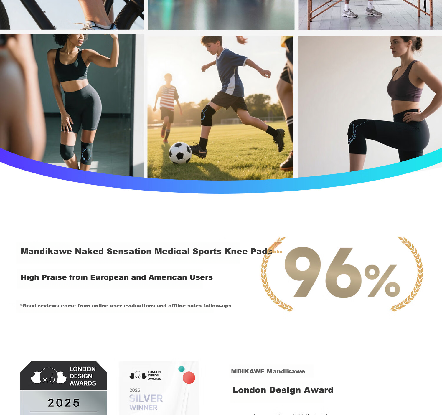 Mdikawe Knee Brace, Sports Warmth, Running Professional Protection, Meniscus Injury Prevention, for Men And Women, Specialized for Basketball And Badminton, Knee Support M 2