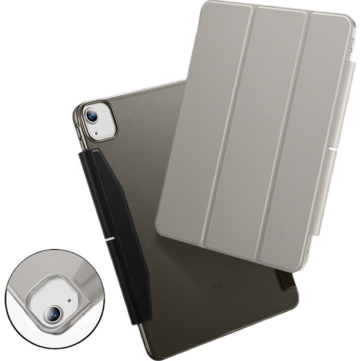 Чехол ESR для iPad Air 13 (2024/2025) / iPad Pro 12.9 (2021/2022), тонкий, противоударный, черный