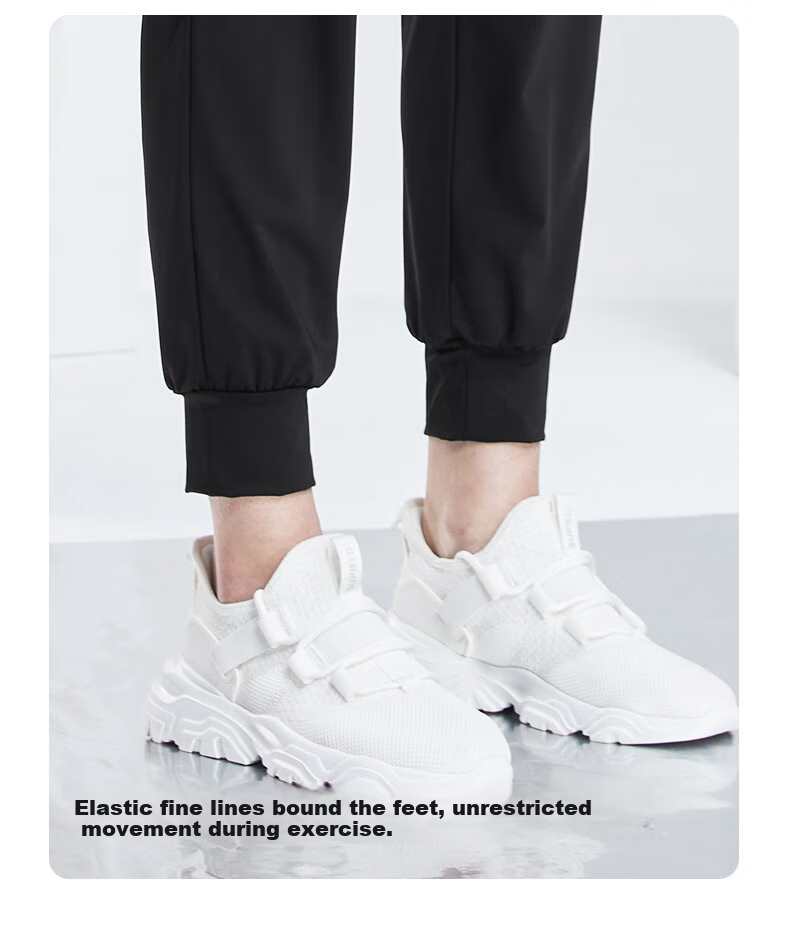 SUPIELD Sun Protection Mosquito Repellent Pants, Summer Cool Feeling Pants, High Elasticity Ankle-Tied Sports Casual Pants for Women, Quiet Black, L 13