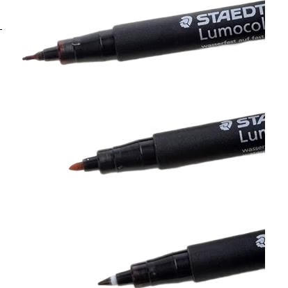 Маркеры на масляной основе STAEDTLER 317WP4, 1.0 мм, водостойкие, быстросохнущие, набор из 4 цветов