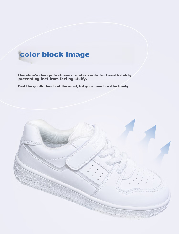 Kids.ing Cadixing Children's Sneakers, Boys' Spring And Autumn Casual Sports Shoes, Campus White Shoes for Girls, Big Kids Running Shoes, White, Size 26 2