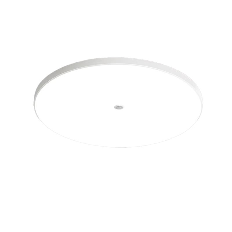 Biuyum Human Body Sensor LED Ceiling Light Waterproof Ceiling Light for Staircase Corridor Ultra-thin Smart Light 24W Diameter 37cm Human Body Sensor