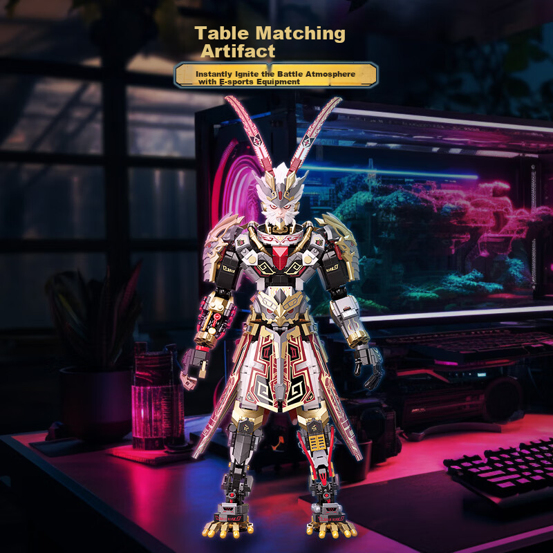 Конструктор TOP TOY Monkey King Sun Wukong, Аниме Воин Меха, строительные блоки, детский подарок на день рождения, более 400 деталей