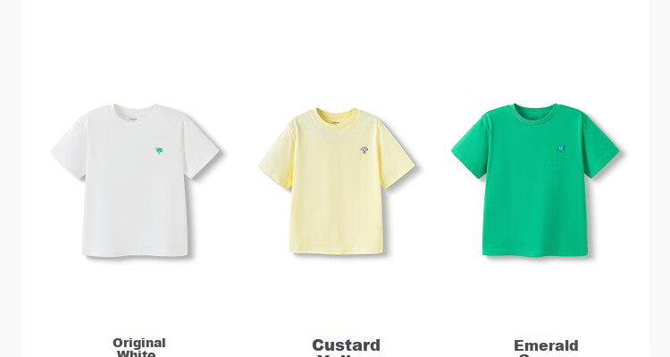 BALABALA [Same As in Mall] Children's Short Sleeve T-Shirt, Boys And Girls Top, Summer Quick-Dry Pure Cotto 6