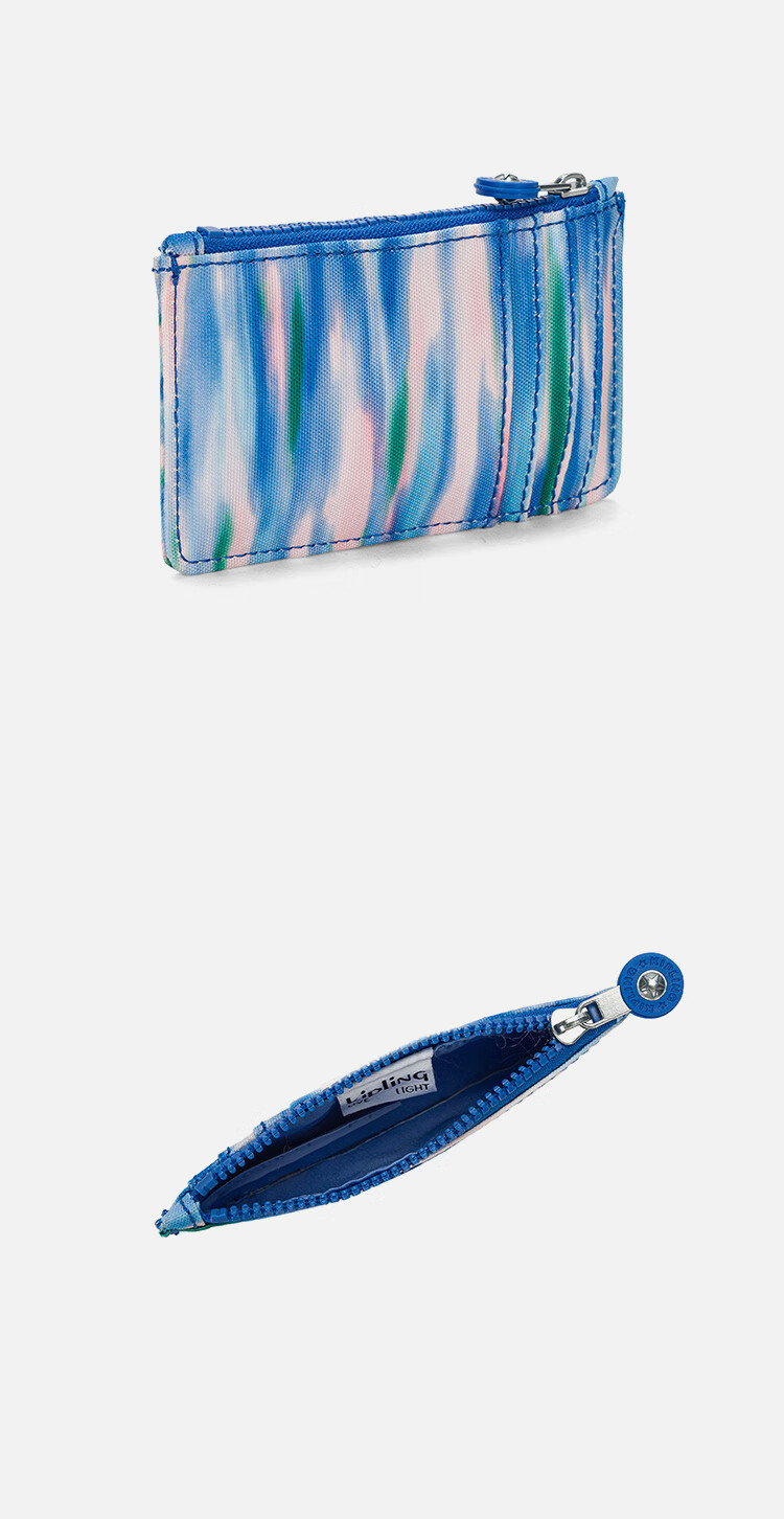 Kipling Diluted Blue, Blue Powder Print Coin Purse, CAMILO Birthday Gift, Holiday Gift 2