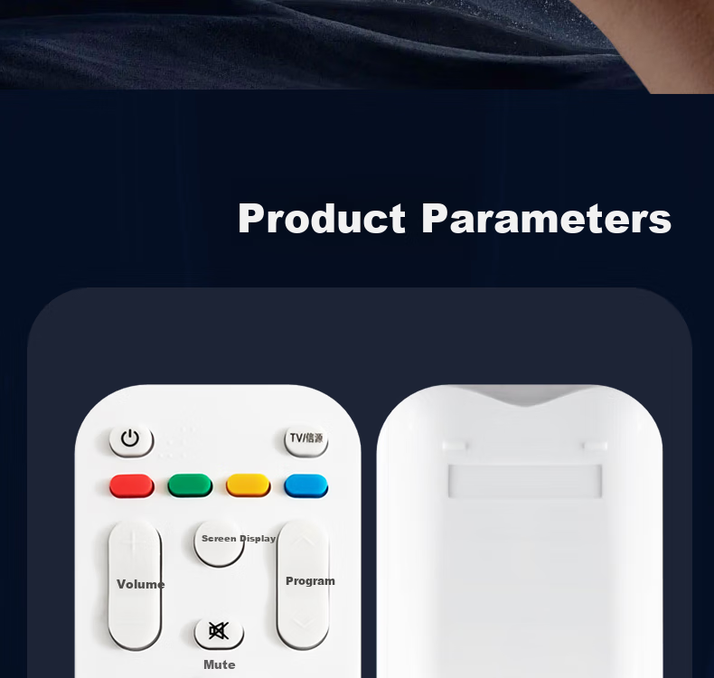 Dongpuli Infrared Remote Control Compatible with Haier TV Models LE32/40A7100L LE50/55A7100L 10