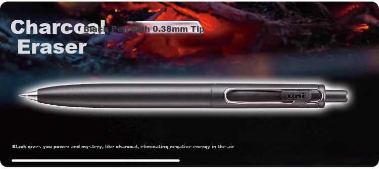 Uni-Mitsubishi Uni-Ball One Series, Small Concentrated Core Second Generation Blue Gel Pen, Aesthetically Pleasing 0.5mm Signing Pen, UMN-SF 5 Pcs 4