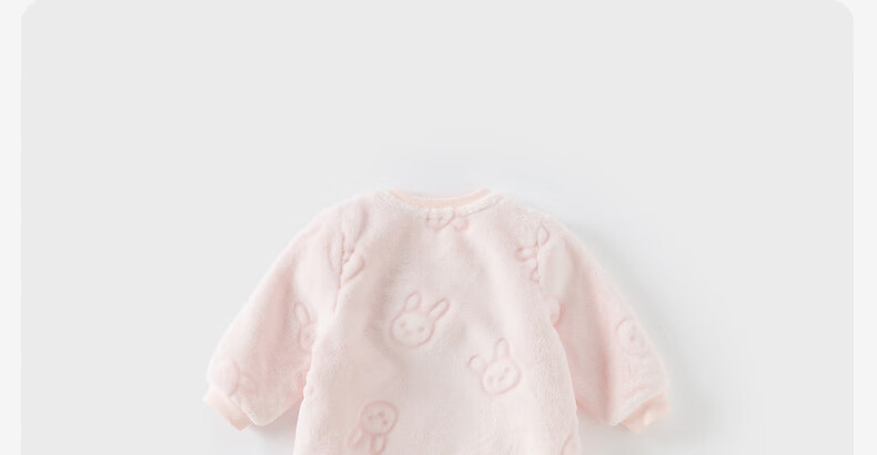DAVE & BELLA Newborn Thermal Winter Romper Fleece Lined Baby Girl Boy Jumpsuit 17