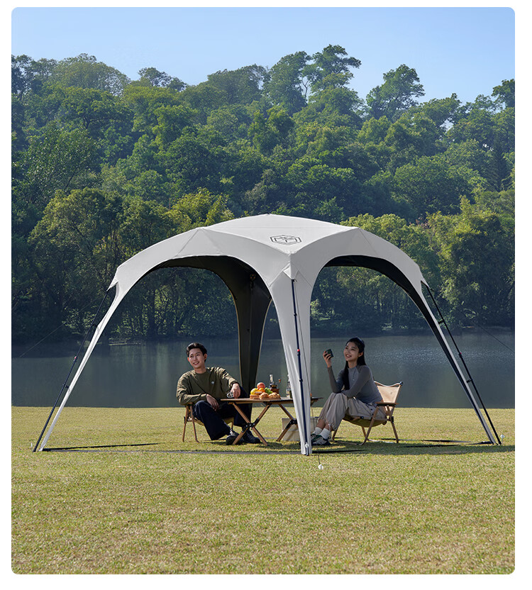 JD Jingzao Lanshan Automatic Quick-Open Dome Canopy Exclusive Removable Full Fabric Door Curtain 17