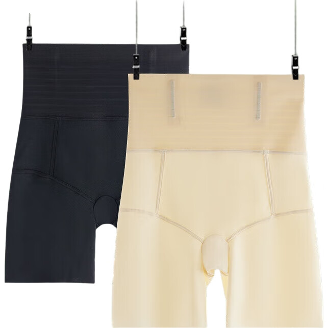 LangSha Powerful Tummy Control Pants for Women, High-Waisted Shapewear, Body Shaping, Anti-Exposure, Thin Safety Shorts