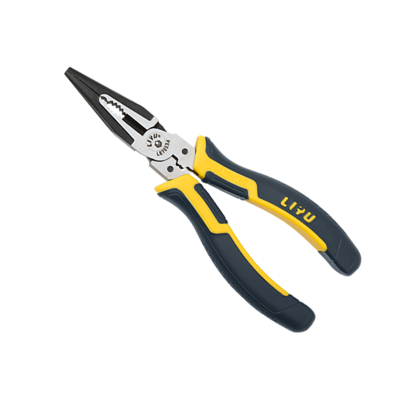 Liyu Labor-Saving High-Hardness Precision Needle-Nose Pliers Multi-Functional 6" Clamp Tool