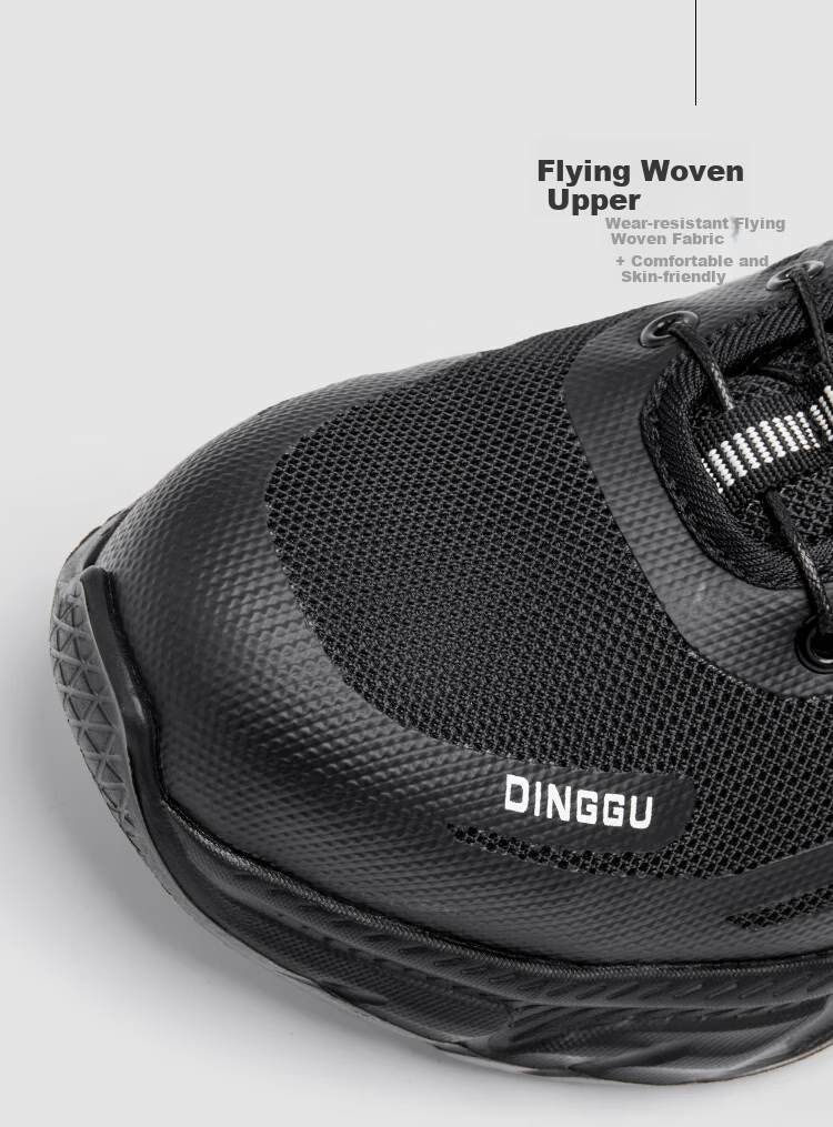 Dinggu Intelligent Buckle Safety Shoes, Lightweight Comfortable Work Shoes, [Best-Selling All-Season Model] JD1322hei39 5