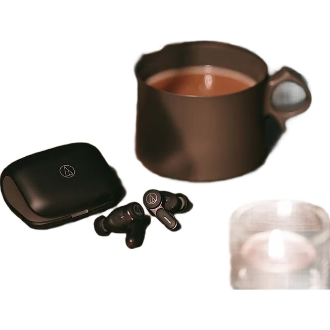 Беспроводные наушники Audio-Technica ATH-TWX7, True Wireless, с активным шумоподавлением, вкладыши, длительное время работы, черный