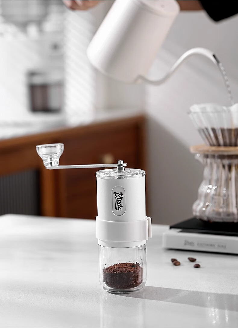 Bincoo Hand-Crank Coffee Grinder, Small Portable Coffee Bean Grinder, Foldable Mini Manual Coffee Grinder 11
