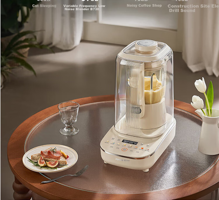 Joyoung Home Use 1.2L Capacity Variable Frequency Quiet Blender with Adjustable Texture, Fully Automatic Filter-Free Soy Milk Maker B730 14