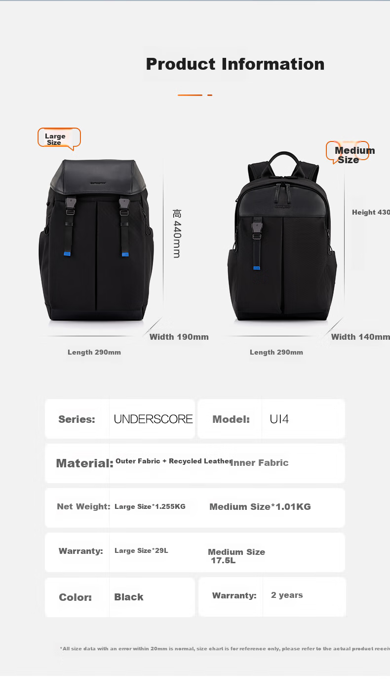 Xinxiuli Men's Backpack, Large Capacity Business Travel Bag, 15-Inch Laptop Bag, Birthday Gift, UI4 10