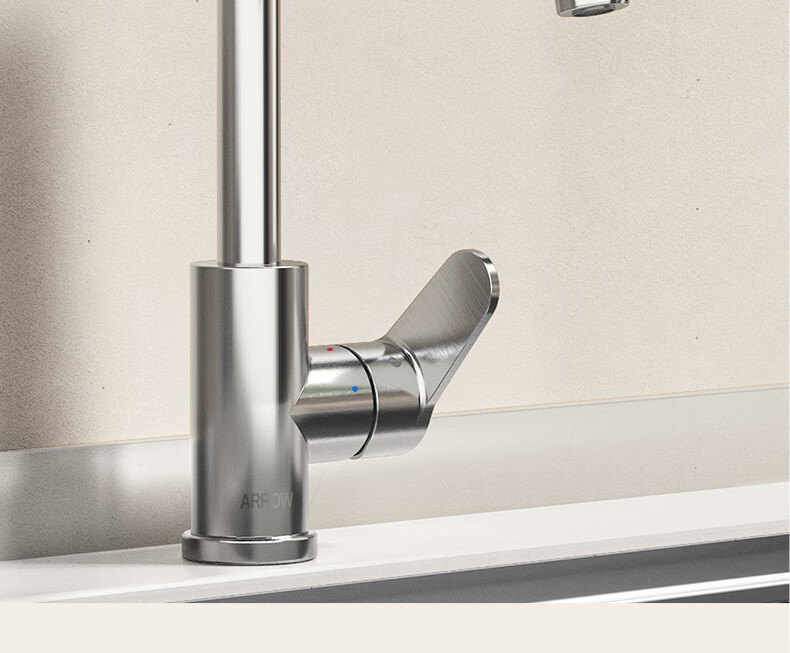 ARROW Kitchen Hot And Cold Faucet with 360° Rotating Double Control Tap for Sink [Renovation Subsidy 15%] 25