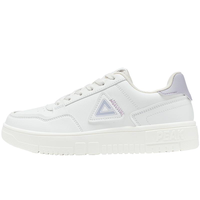 PEAK Air Force One Sneakers for Women, Summer Low-Top Wear-Resistant Casual White Shoes, Soft-Soled Versatile Sports Shoes DB310128
