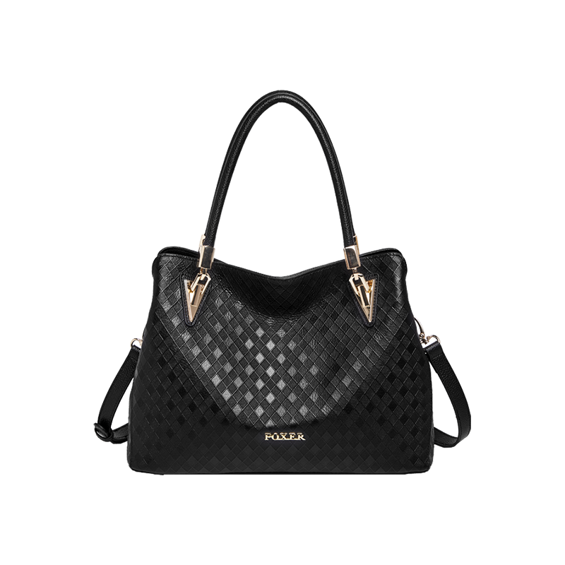 FOXER First Layer Cowhide Women's Large Capacity Handbag Tote Shoulder Crossbody Bag Luxury Birthday Gift