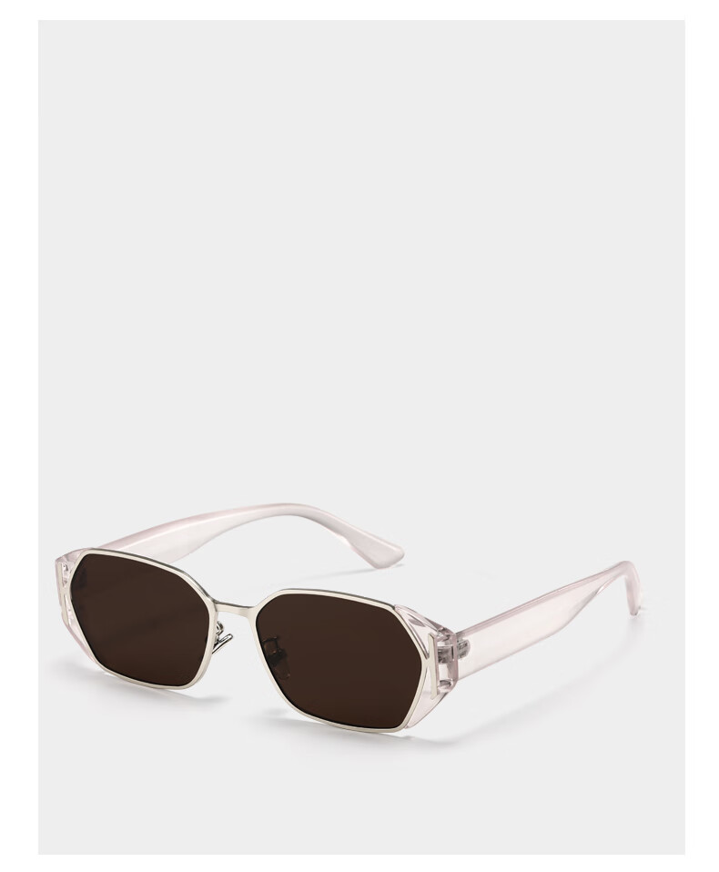 FENCHI [Little Ice Cube] 2025 New High-End Vintage Old Money Style Women's UV Protection Retro Small Square Sunglasses 9
