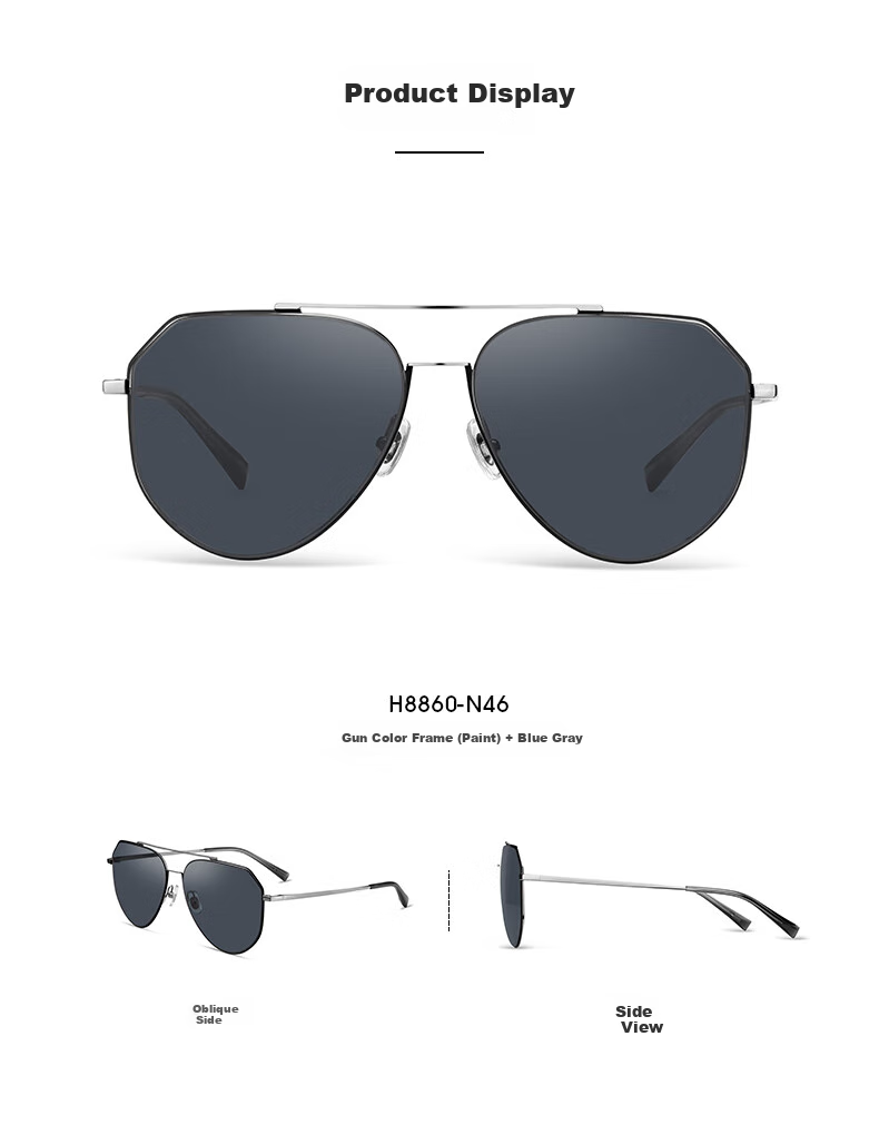 HELEN KELLER Sunglasses for Men, Driving Sunglasses, Fishing Sun Protection, Pilot Glasses H8860H48 7