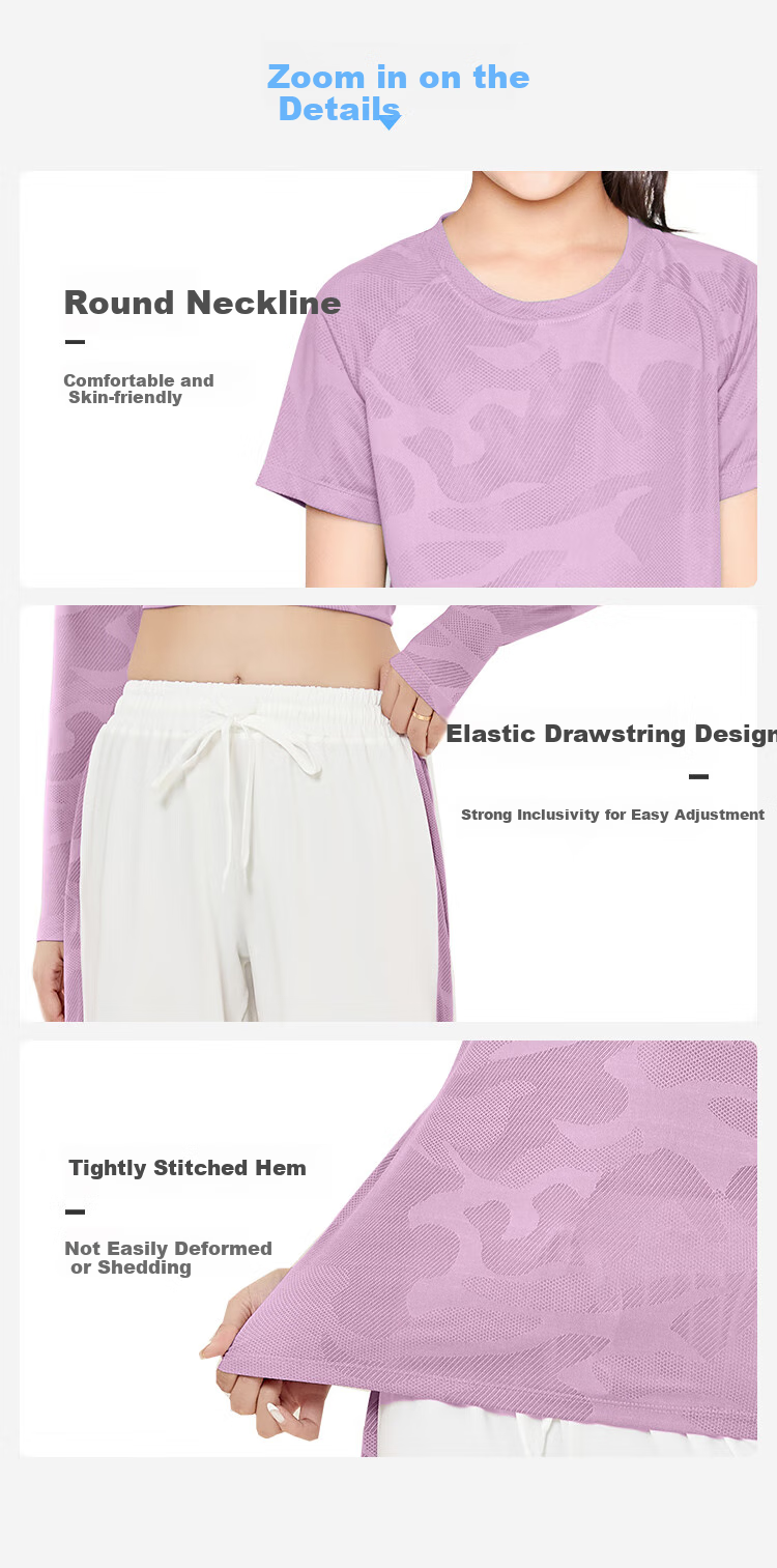 Fandimu Badminton Outfit for Women, Sports Running Yoga Tennis Fitness Wear, Breathable Comfortable Outdoor Training Hiking 7
