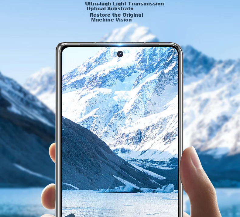 BLUEO Compatible [Front Frame Version] Huawei Mate X6 Screen Protector, Tempered Glass Film for Mate X6, Curved Full Adhesive Anti-Drop Anti-Fingerprint Phone Protective Film 12
