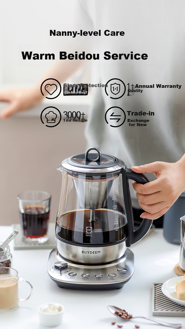 Buydeem Health Pot, Chinese Herbal Medicine Pot, 304 Stainless Steel Tea Maker, Tea Brewing Pot, Fine Extraction Tea And Coffee Pot, Health Pot, Hot Water Pot, Boiling Water Pot K176 16