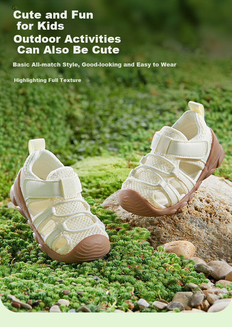 BALABALA Children's Shoes, Baby Walking Shoes, Kids Sandals, Infant Summer New Beach Shoes, Breathable 3