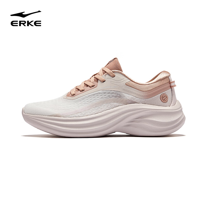 ERKE Running Shoes, Entry-Level Jogging Shoes, Breathable Mesh Sports Shoes, Shock-Absorbing Wear-Resistant Women's Sneakers, 52125303184