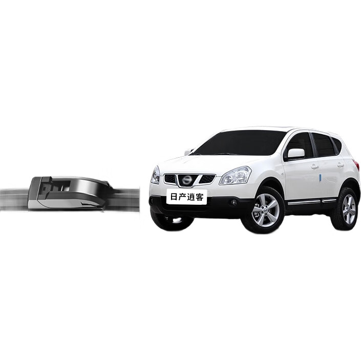 Комплект дворников YITU для Nissan Qashqai (2007-2015), бескаркасные, 2 шт., 24 и 16 дюймов