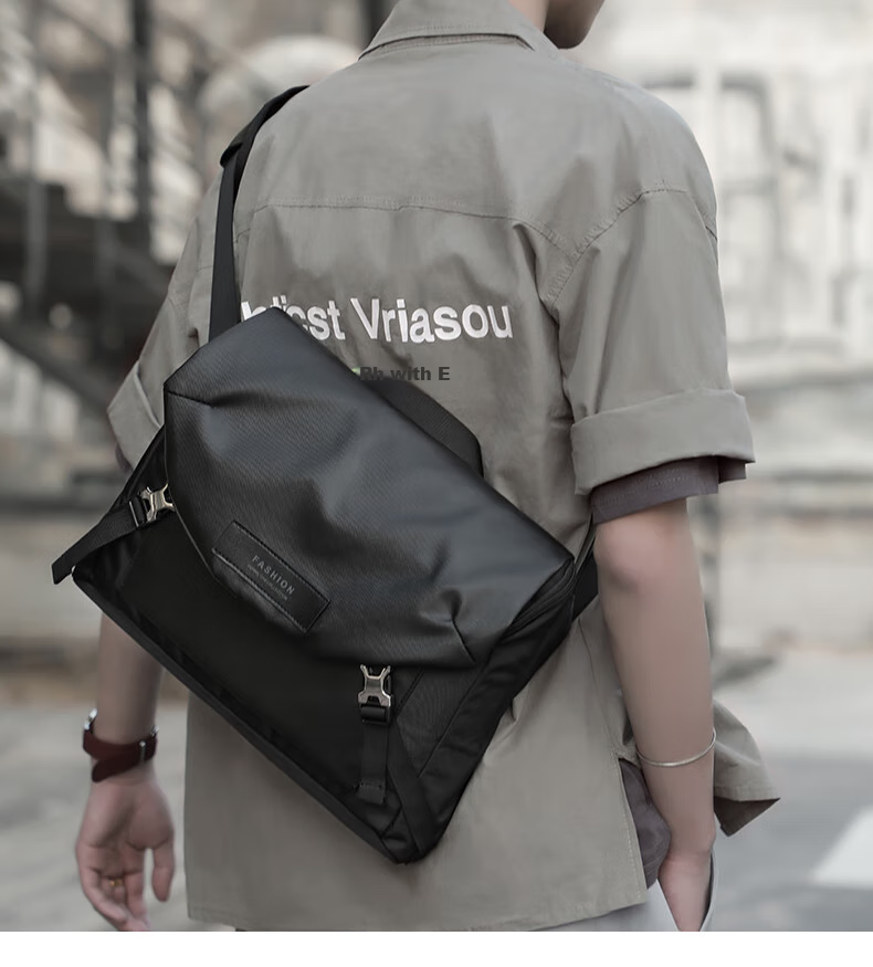 Viney Crossbody Bag, Men's Simple Shoulder Bag, Fashionable Trendy Cycling Messenger Bag, Versatile And Stylish Backpack for Me 11