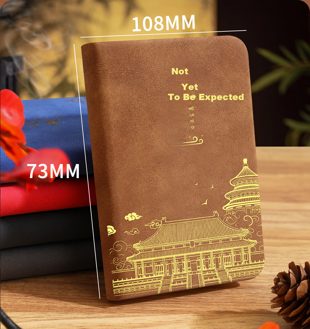 Jiaranheng A7 Strap Portable Notebook, Small Pocket Notebook, Vocabulary Book, Diary, Mini Compact Travel Notebook, Small Pocket Journal, Gray 8