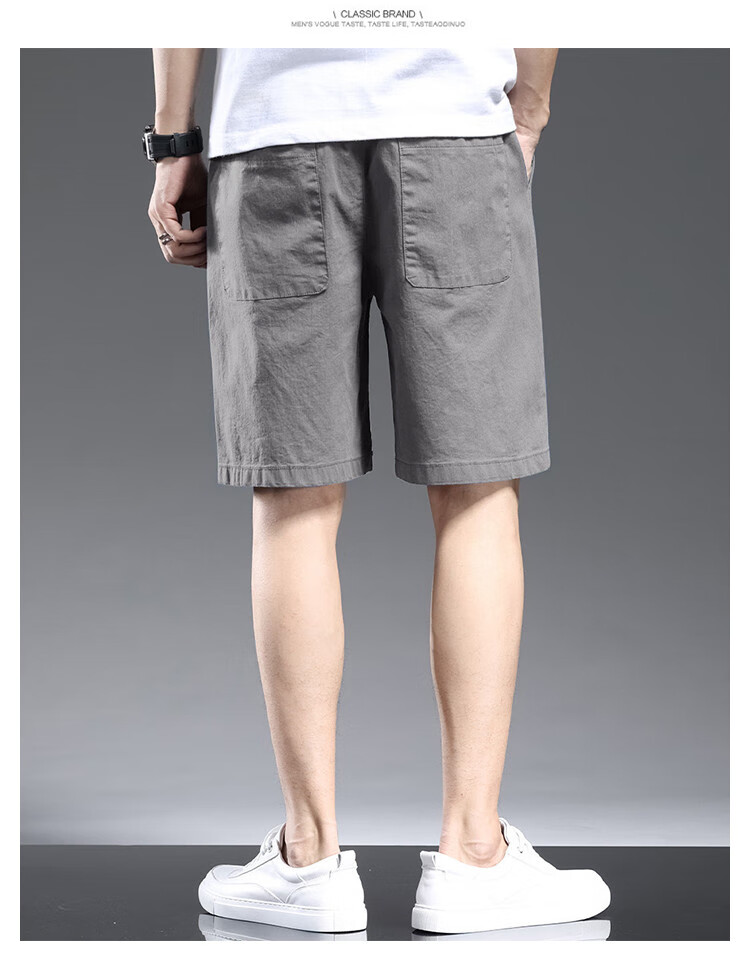 Zengzhi 2026 Summer Lightweight Casual Men's Shorts Fashion Sports Loose Straight Five-Point Pants Versatile Mid-Length Men's Trousers 16