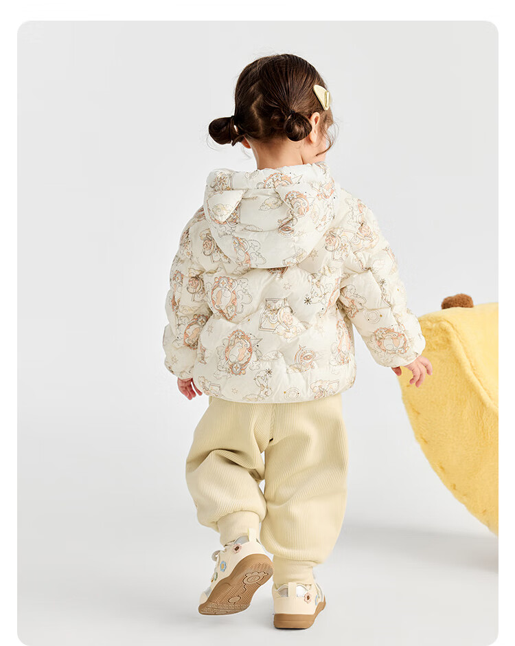 BALABALA Kids Down Jacket Unisex Hooded Coat Three-Proof 2025 New Winter Collection [Mall Edition] 201425107201 3